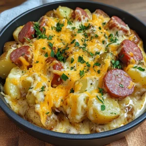Cheesy Potato Kielbasa Dish 30 Minutes Ultimate Delicious