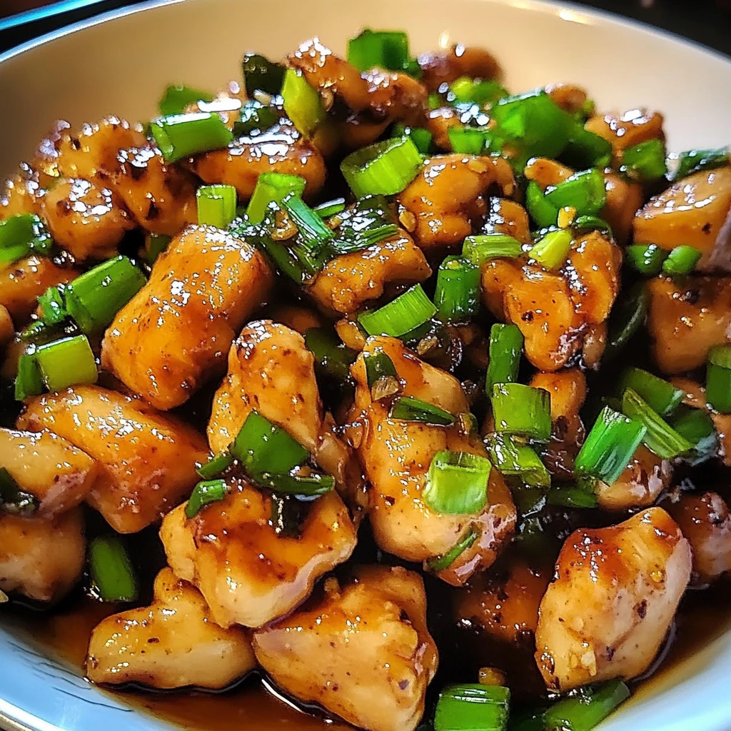 Chinese Scallion Chicken 4 Ingredients Perfectly Delicious
