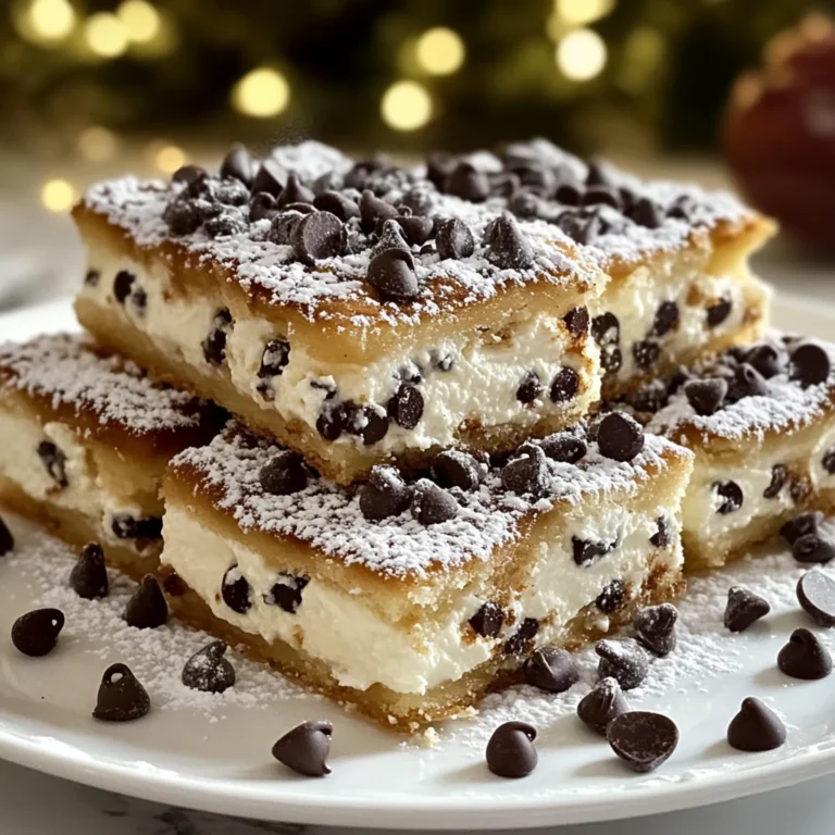 Classic Cannoli Squares 4 Servings Easy Delicious