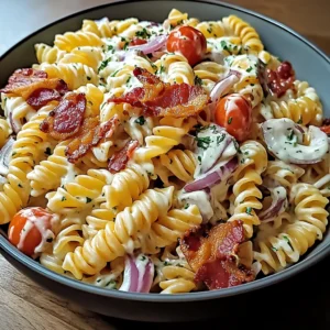Creamy Bacon Ranch Pasta Salad 5 Steps Ultimate Delicious