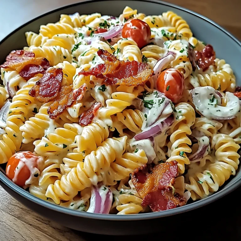 Creamy Bacon Ranch Pasta Salad 5 Steps Ultimate Delicious