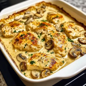 Creamy Chicken and Mushroom Bake 30 Minutes Ultimate Delicious