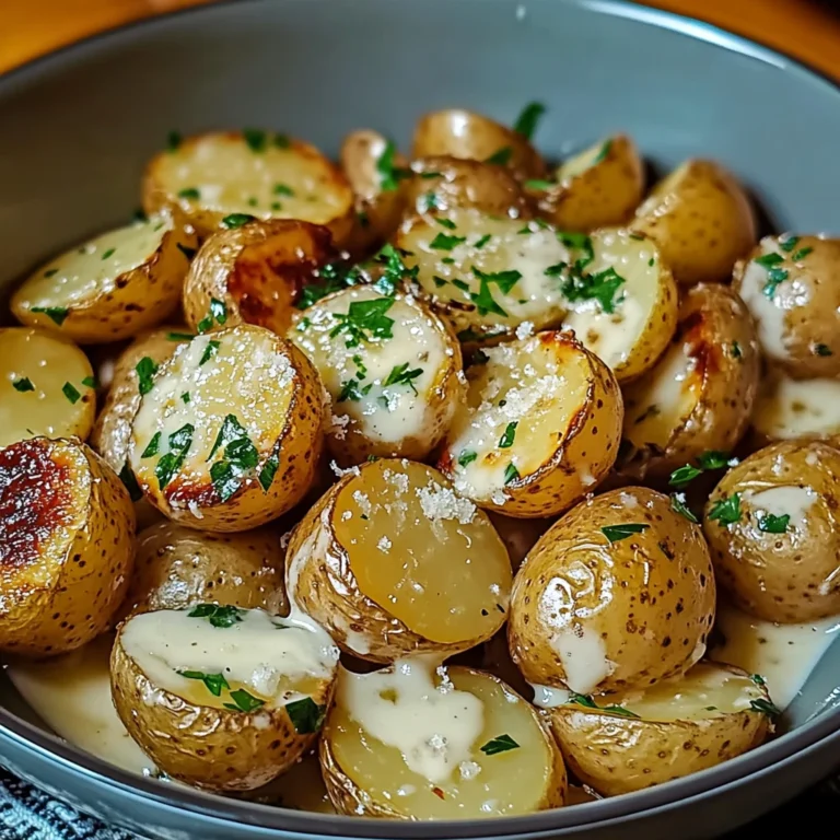 Creamy Garlic Baby Potatoes 30 Minutes Ultimate Delicious