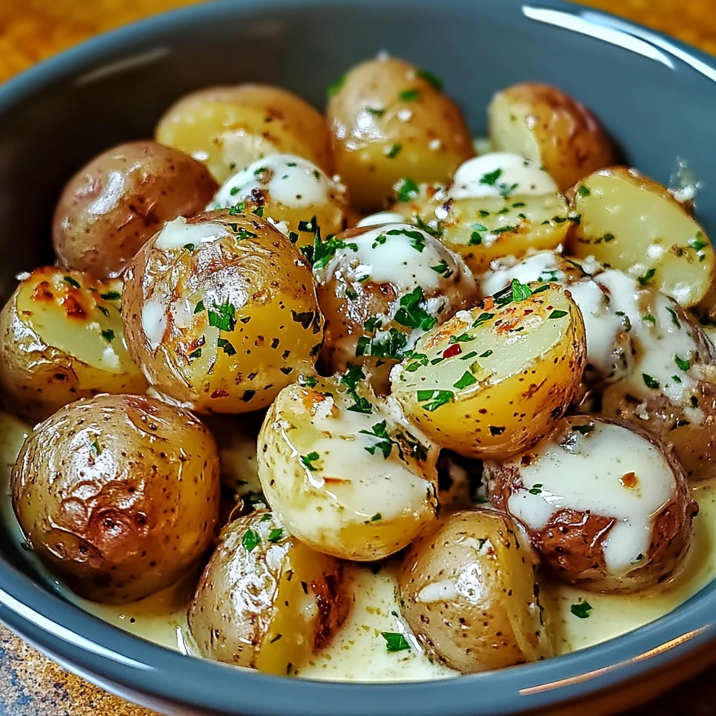 Creamy Garlic Baby Potatoes 30 Minutes Ultimate Delicious