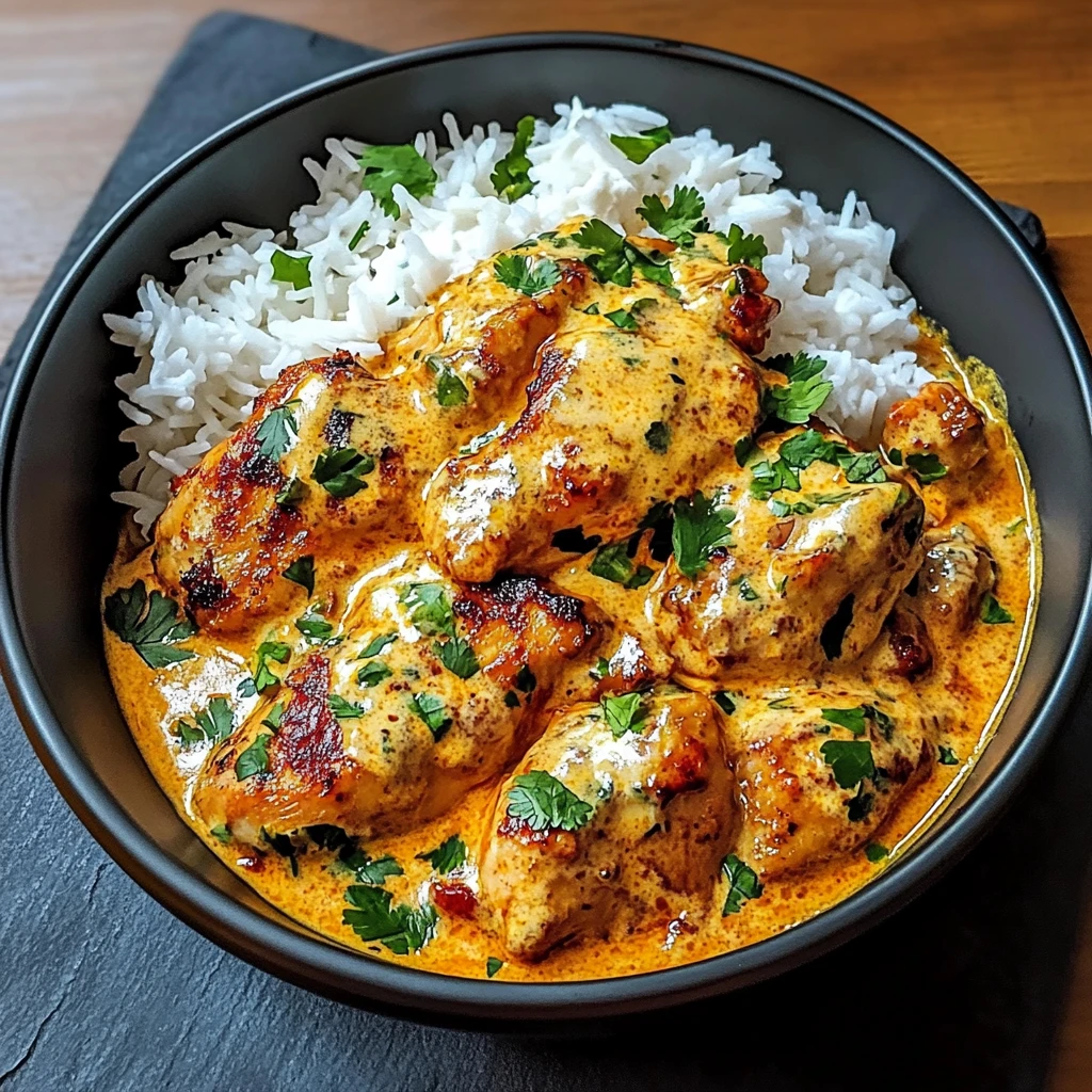 Creamy Peri-Peri Chicken with Rice - 30 Minutes - Easy - Delicious