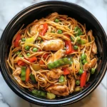 Savor the Flavor with This Easy Crockpot Chicken Lo Mein Recipe 5 Crockpot Chicken Lo Mein 5 Steps Easy Delicious