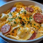 Discover the Comfort of Crockpot Pierogi Casserole with Kielbasa 5 Crockpot Pierogi Casserole 4 Servings Easy Delicious