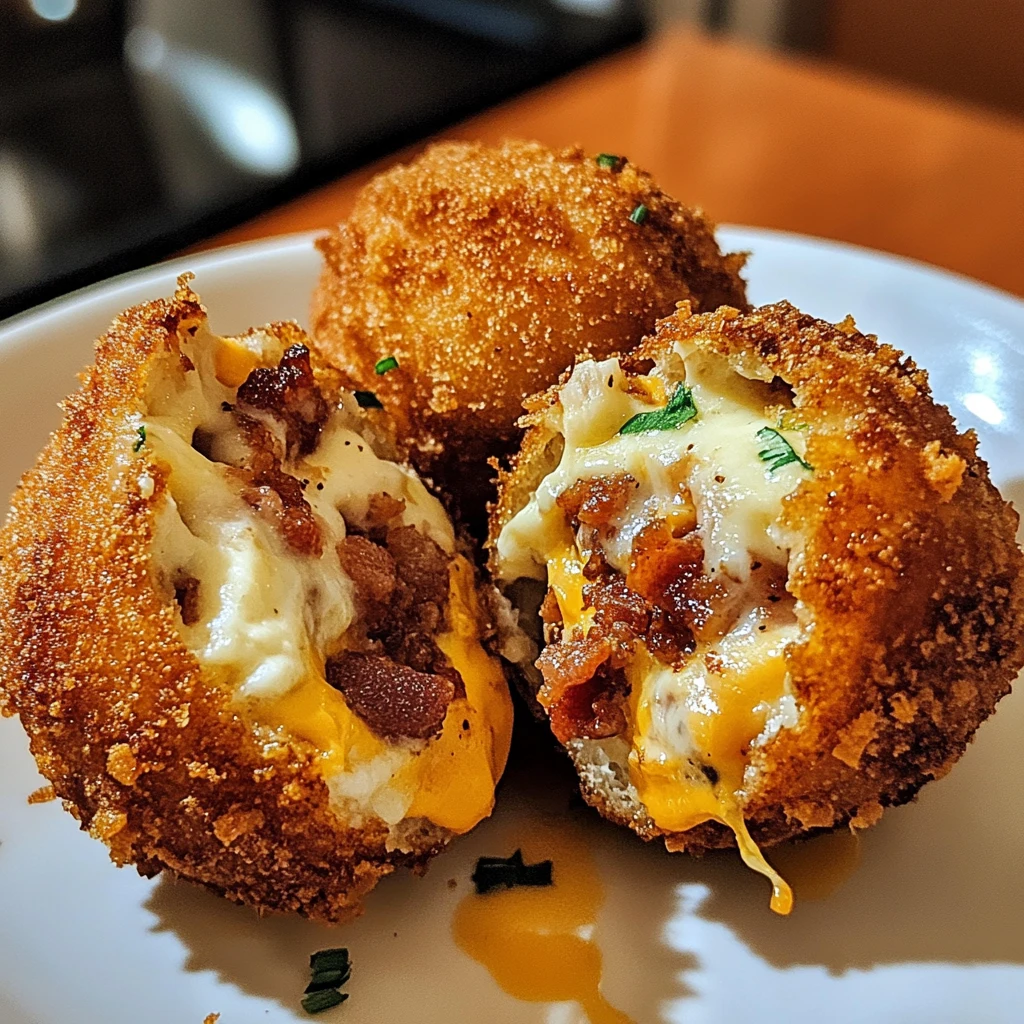 Indulge in Deep-Fried Bacon Cheeseburger Loaded Mozzarella Roll Bombs Today! 4 Deep-Fried Bacon Cheeseburger Loaded Mozzarella Roll Bombs