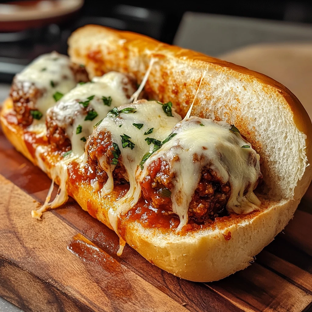 Discover the Joy of Easy Cheesy Meatball Subs Today! 4 Easy Cheesy Meatball Subs 4 Servings Ultimate Delicious