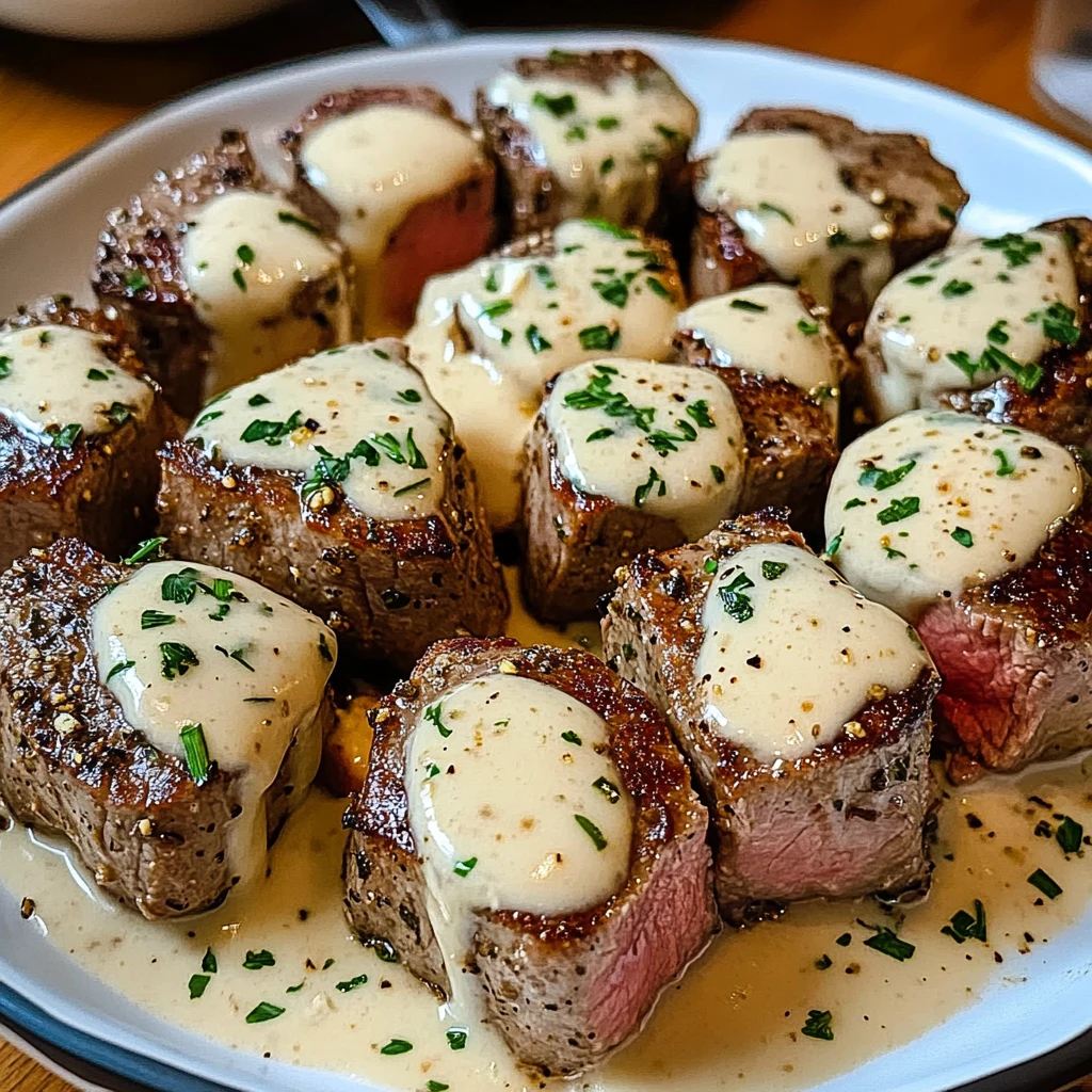 Savor the Irresistible Easy Garlic Butter Steak Bites Recipe 4 Easy Garlic Butter Steak Bites 4 Servings Amazing