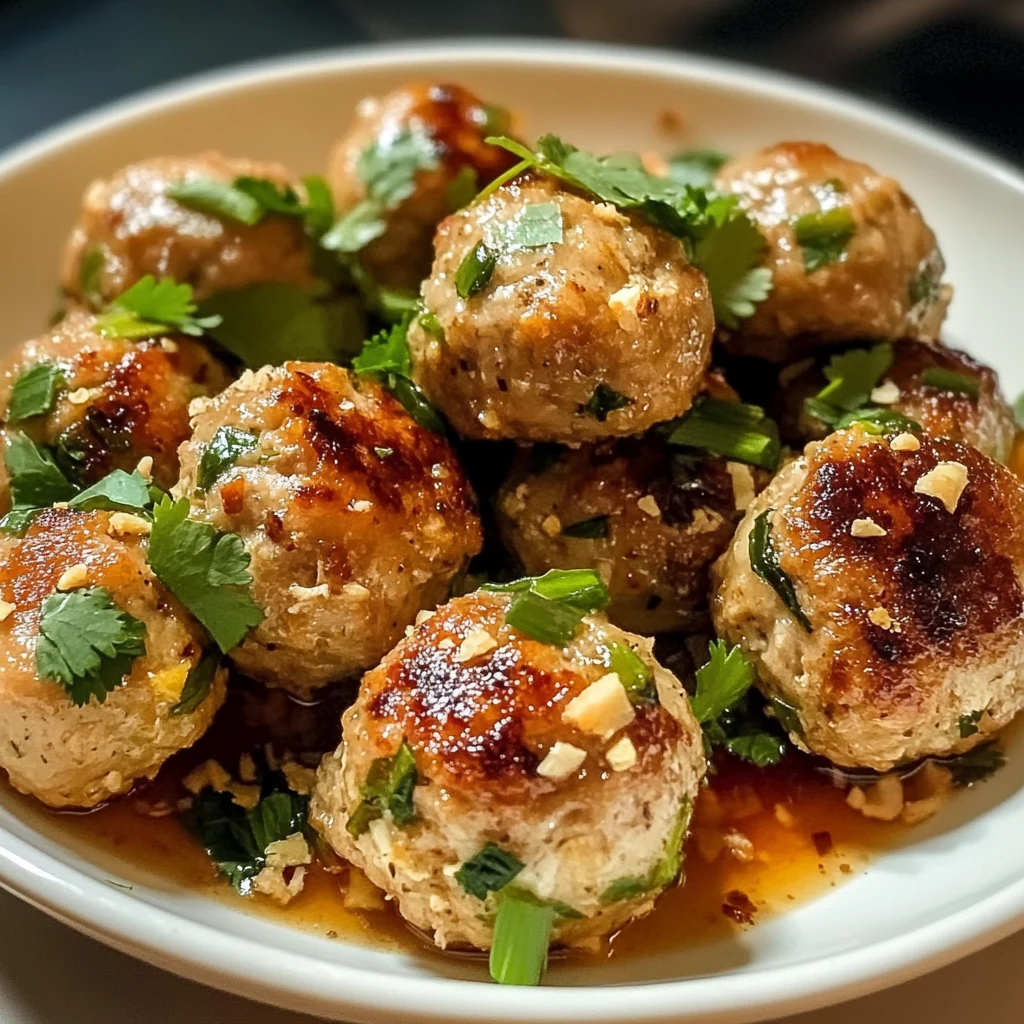 Whip Up Easy Thai Baked Chicken Meatballs for a Delicious Meal! 4 Easy Thai Baked Chicken Meatballs 20 Minutes Amazing