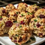 Discover the Joy of Festive Cranberry Turkey Stuffing Balls Today! 5 Festive Cranberry Turkey Stuffing Balls 30 Minutes Awesome Delicious