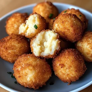 Fried Mashed Potato Balls 4 Servings Ultimate Delicious