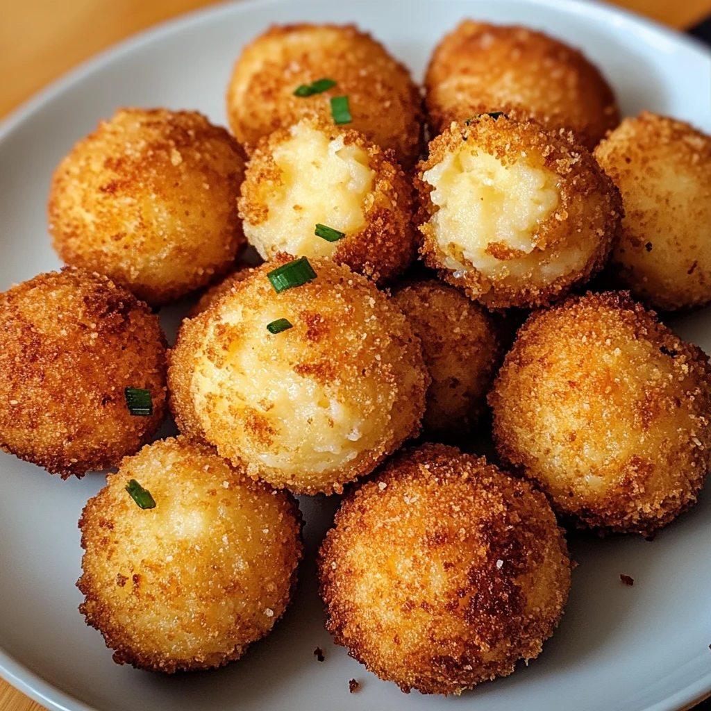 Discover the Ultimate Fried Mashed Potato Balls Recipe for Snack Lovers 4 Fried Mashed Potato Balls 4 Servings Ultimate Delicious