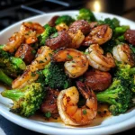 Discover the Flavorful Garlic Butter Shrimp Sausage and Broccoli Recipe 5 Garlic Butter Shrimp Sausage and Broccoli 30 Minutes Supreme Delicious