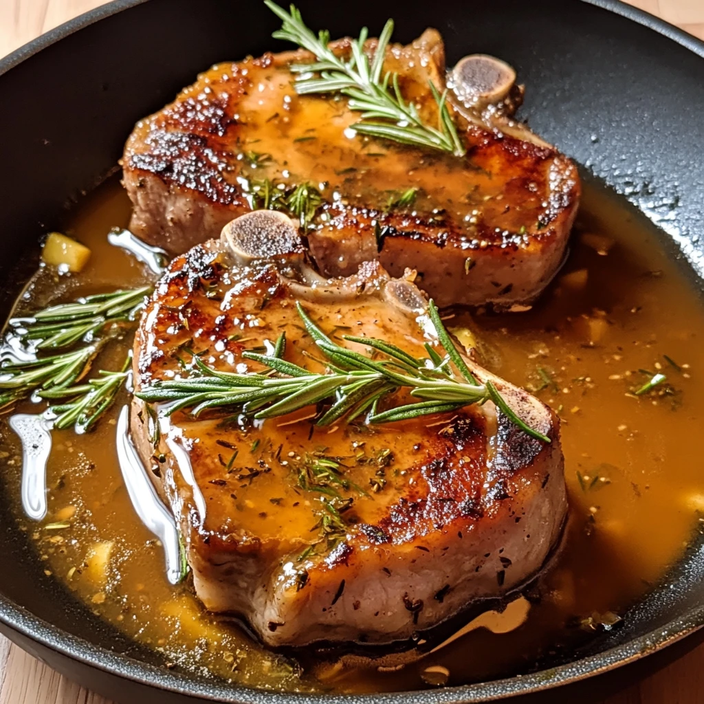 Herb-Infused Smothered Baked Pork Chops 30 Minutes Amazing