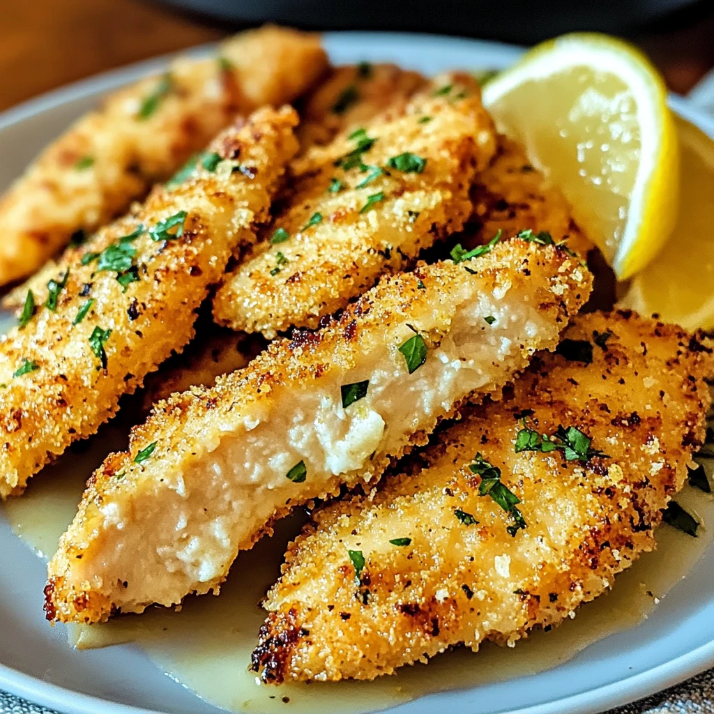 Discover Irresistible Lemon Garlic Parmesan Chicken Tenders Today! 4 Irresistible Lemon Garlic Parmesan Chicken Tenders 20 Minutes Easy Delicious