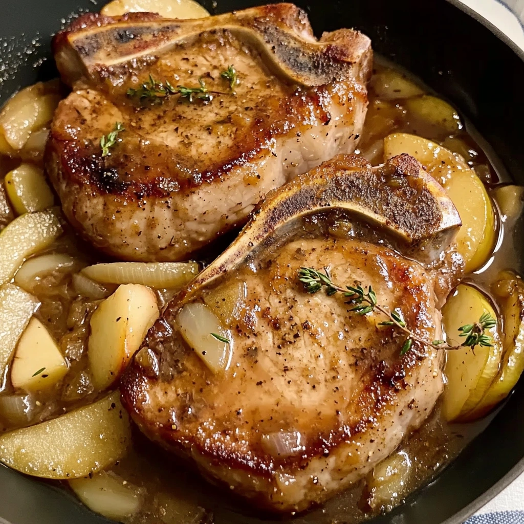 Savor Juicy Apple Butter Pork Chops for a Delicious Dinner 4 Juicy Apple Butter Pork Chops 4 Ingredients Perfectly Delicious