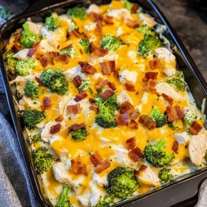Keto Chicken Bacon Ranch Casserole 30 Minutes Ultimate Delicious