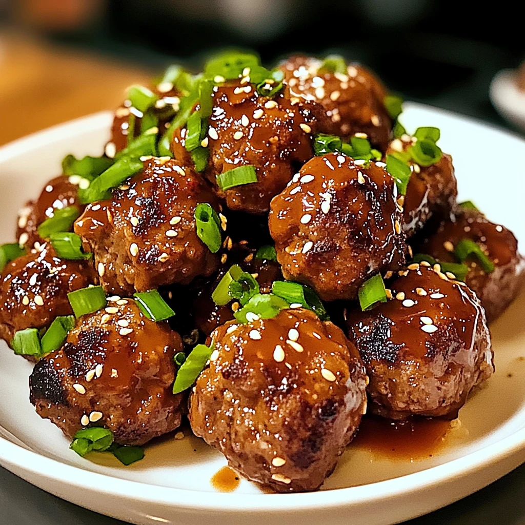 Discover the Easy and Delicious Korean BBQ Meatballs Recipe 4 Korean BBQ Meatballs 20 Minutes Easy Delicious