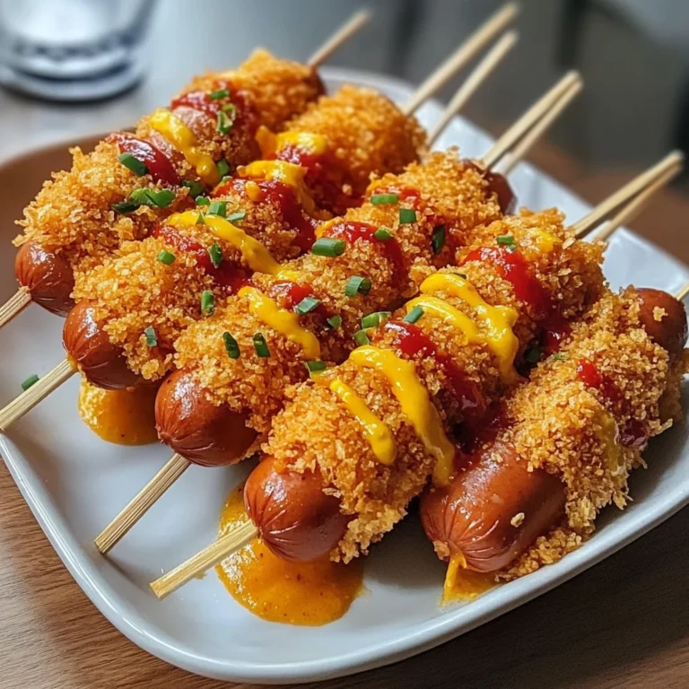 Korean Corn Dog 4 Ingredients Easy Delicious