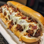 Indulge in Loaded Bourbon Bacon Meatball Cheese Volcano Subs Today! 5 Loaded Bourbon Bacon Meatball Cheese Volcano Subs - 30 Minutes Ultimate Delicious