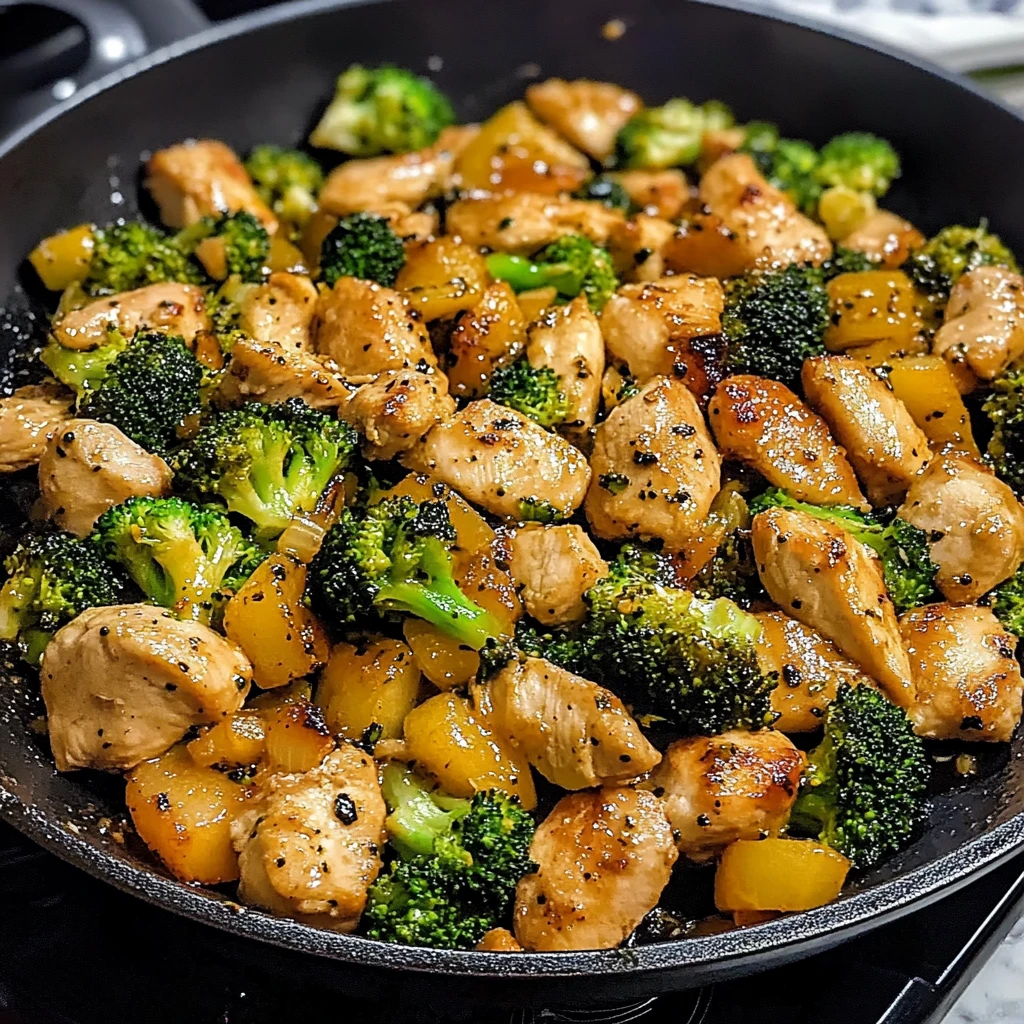 Savor This Low Carb Chicken Broccoli Skillet in Just 30 Minutes! 4 Low Carb Chicken Broccoli Skillet 30 Minutes Easy Delicious