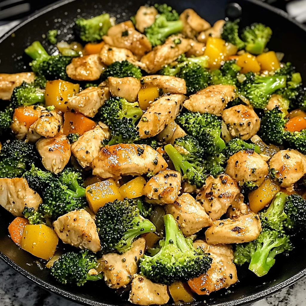 Low Carb Chicken Broccoli Skillet 30 Minutes Easy Delicious