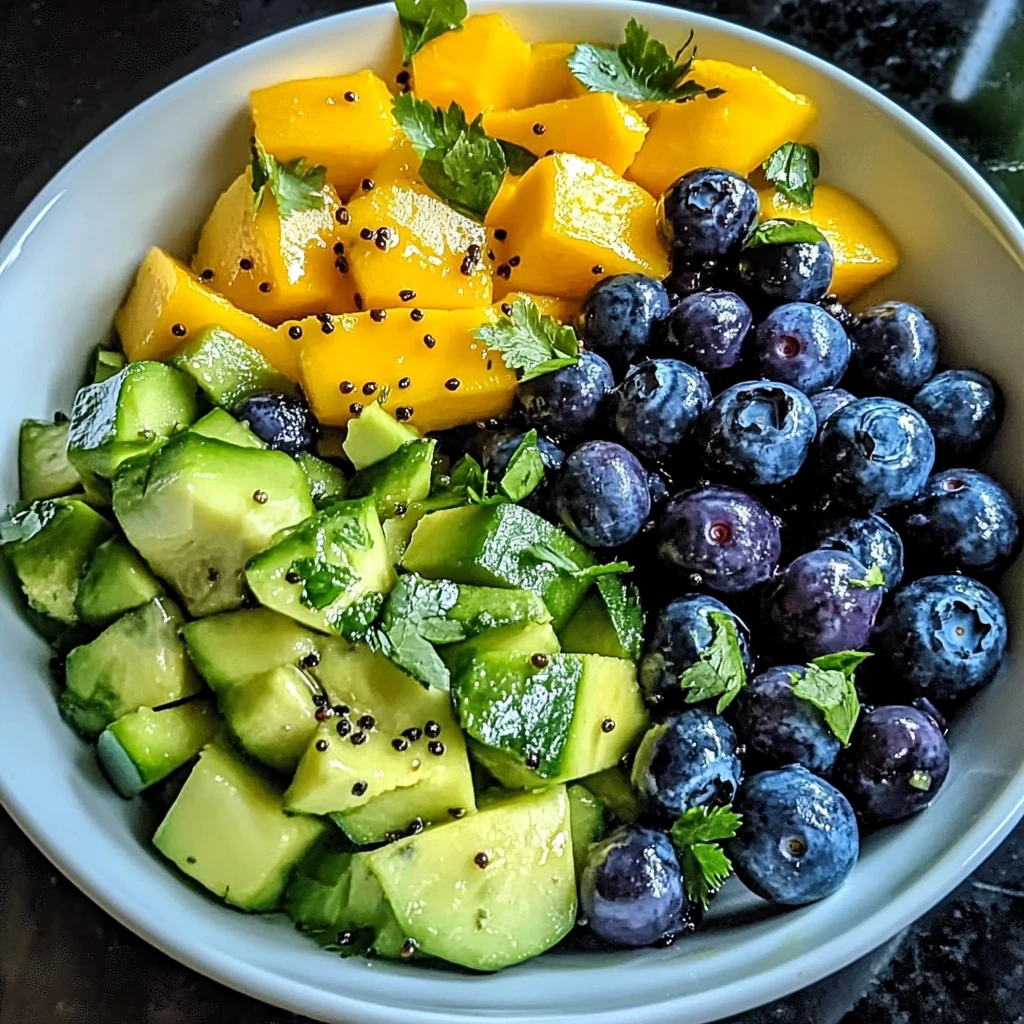 Discover the Refreshing Mango Cucumber Salad Recipe Today! 4 Mango Cucumber Salad 4 Servings Easy Delicious