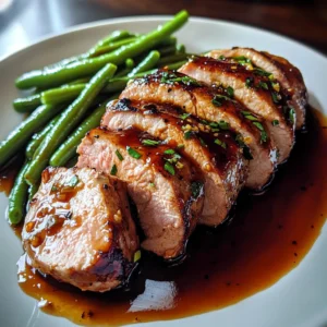 Maple Dijon Glazed Pork Tenderloin 4 Servings Outstanding Delicious