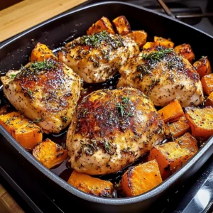 Maple-Glazed Chicken with Sweet Potatoes: 30 Minutes to Awesome Delicious