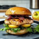 Create Irresistible Maple Mustard Apple Chicken Burgers Today! 5 Maple Mustard Apple Chicken Burgers 6 Ingredients Awesome Delicious