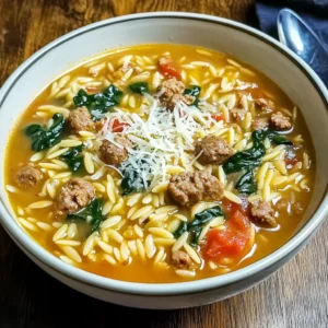 Marry Me Sausage Orzo Soup 30 Minutes Easy Delicious