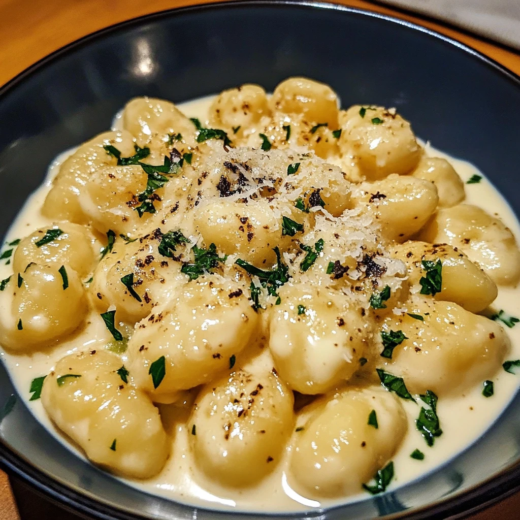 Indulge in Millionaire Gnocchi with Creamy Sauce Today! 4 Millionaire Gnocchi 5 Steps Supreme Delicious