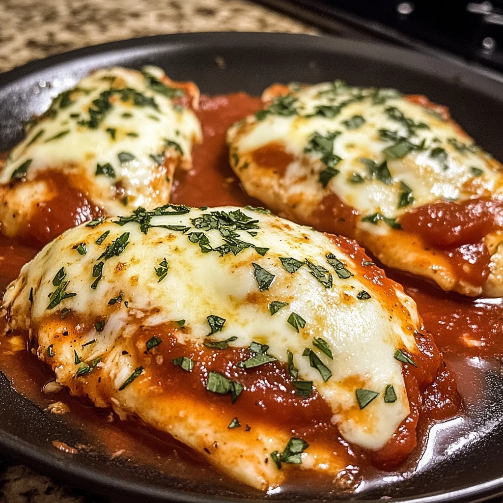 Mozzarella Chicken 4 Ingredients Quick Delicious