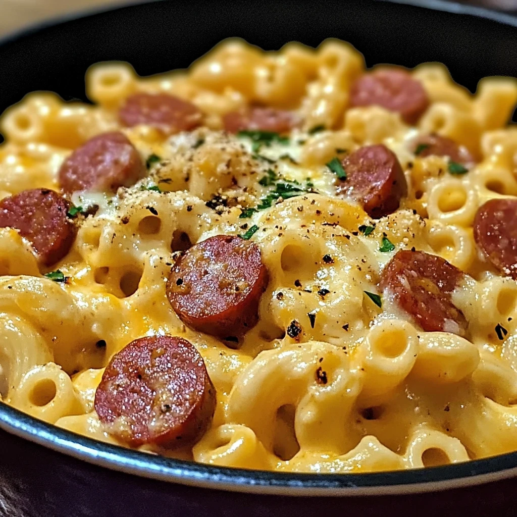 One-Pot Kielbasa Mac and Cheese 30 Minutes Easy Delicious