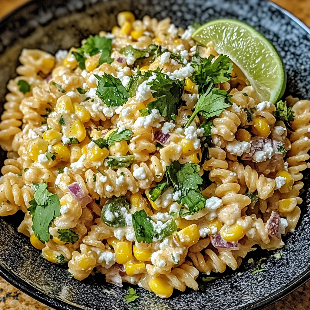 Perfect Mexican Street Corn Pasta Salad 4 Servings Ultimate Delicious