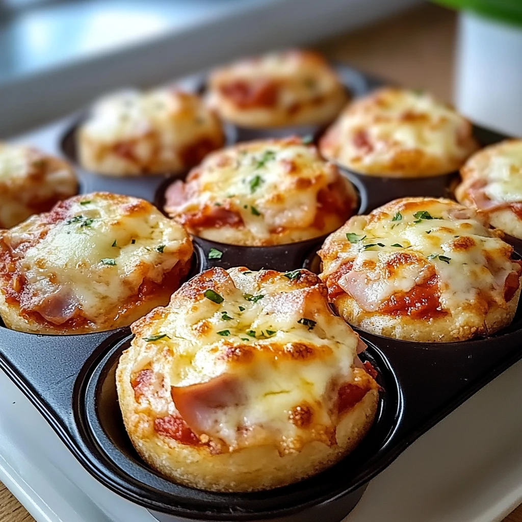 Pizza Muffins 30 Minutes Easy Delicious