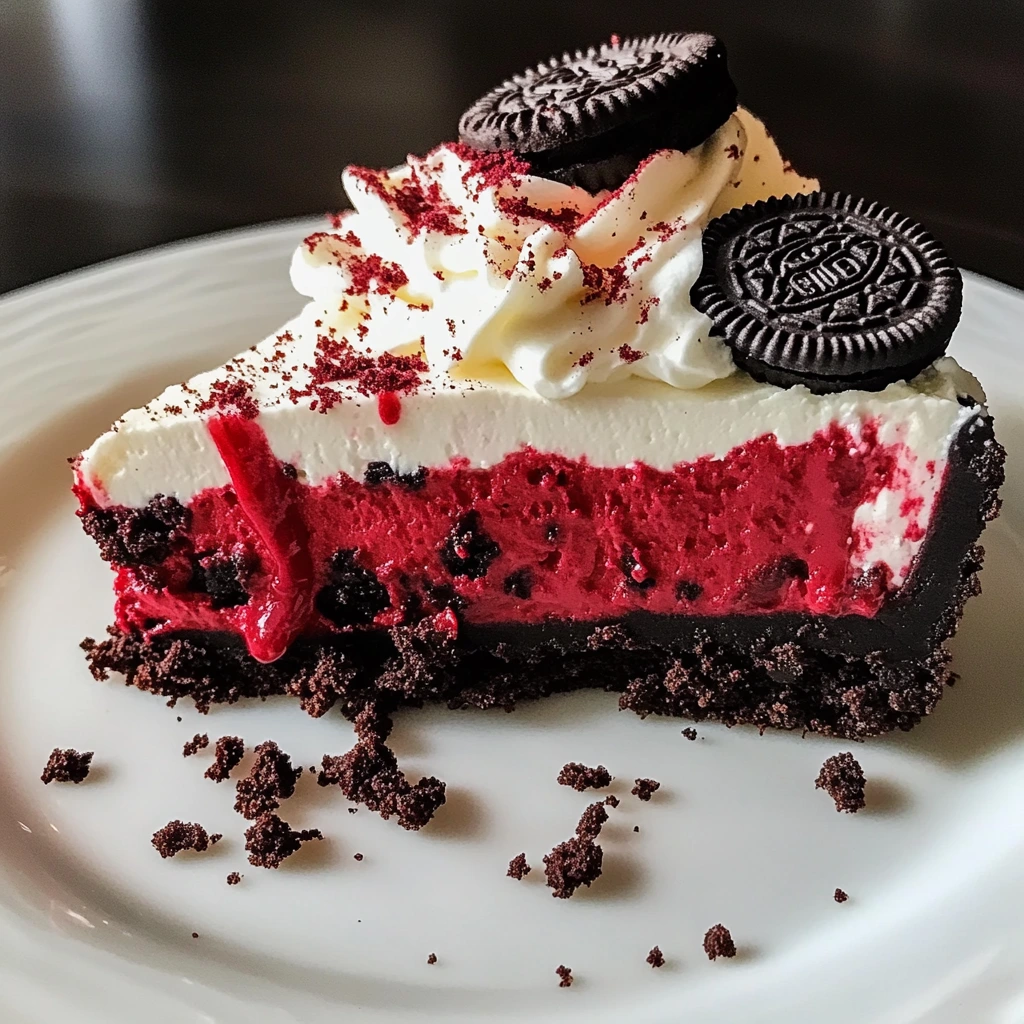 Create the Ultimate Red Velvet Oreo Cheesecake Today! 4 Red Velvet Oreo Cheesecake 4 Steps Supreme Delicious