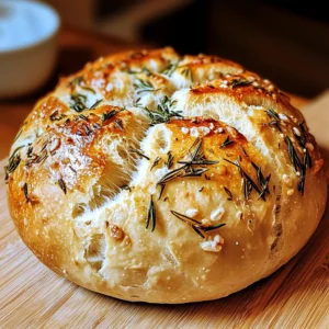 Roasted Garlic Rosemary Artisan Bread 5 Steps Supreme Amazing