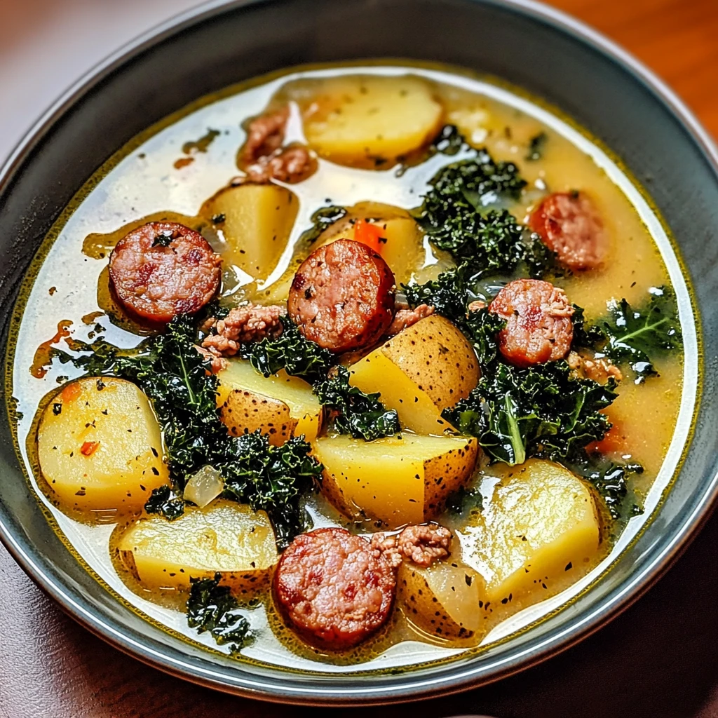 Whip Up a Hearty Sausage Potato and Kale Soup in 30 Minutes! 4 Sausage Potato and Kale Soup 30 Minutes Ultimate Delicious