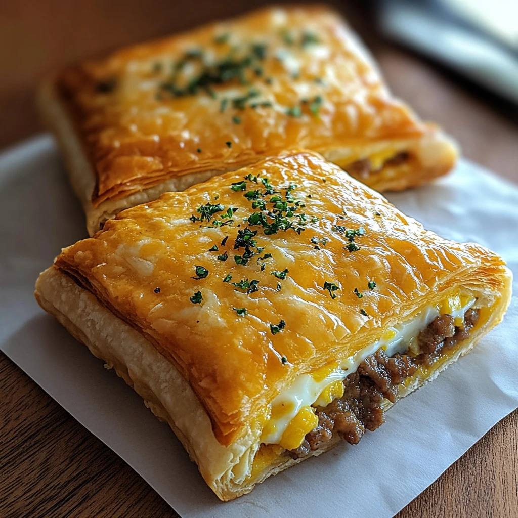 Savory Breakfast Pop-Tarts 4 Servings Ultimate Delicious