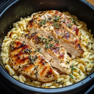 Slow Cooker Parmesan Herb Chicken & Orzo: 5 Steps to Delicious