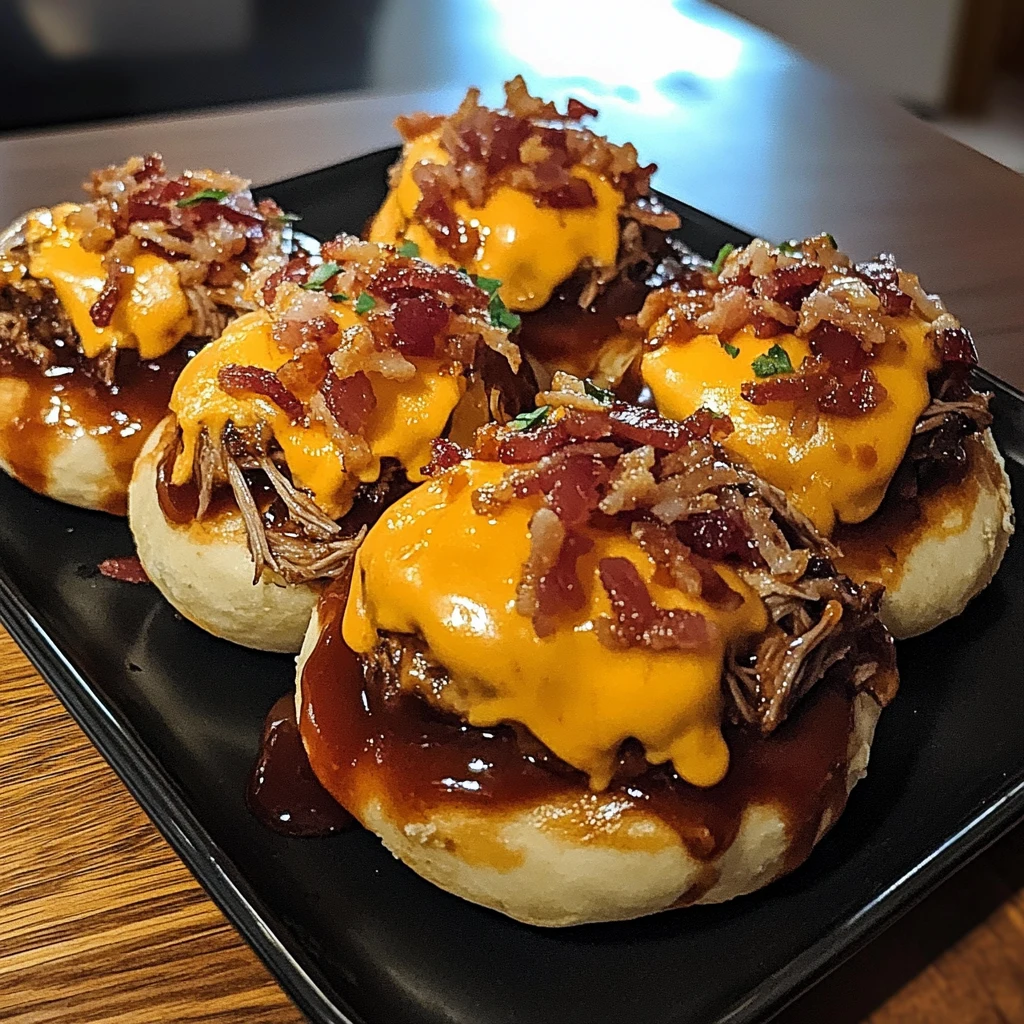 Smoky BBQ Pulled Pork Bacon Avalanche Bombs 30 Minutes Ultimate Delicious