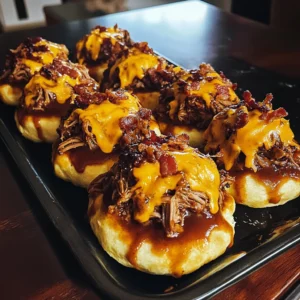 Smoky BBQ Pulled Pork Bacon Avalanche Bombs 30 Minutes Ultimate Delicious