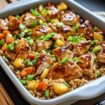 Teriyaki Chicken and Rice Casserole 30 Minutes Easy Delicious