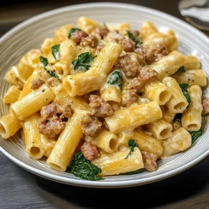 The Best Creamy Sausage Rigatoni 30 Minutes Amazing
