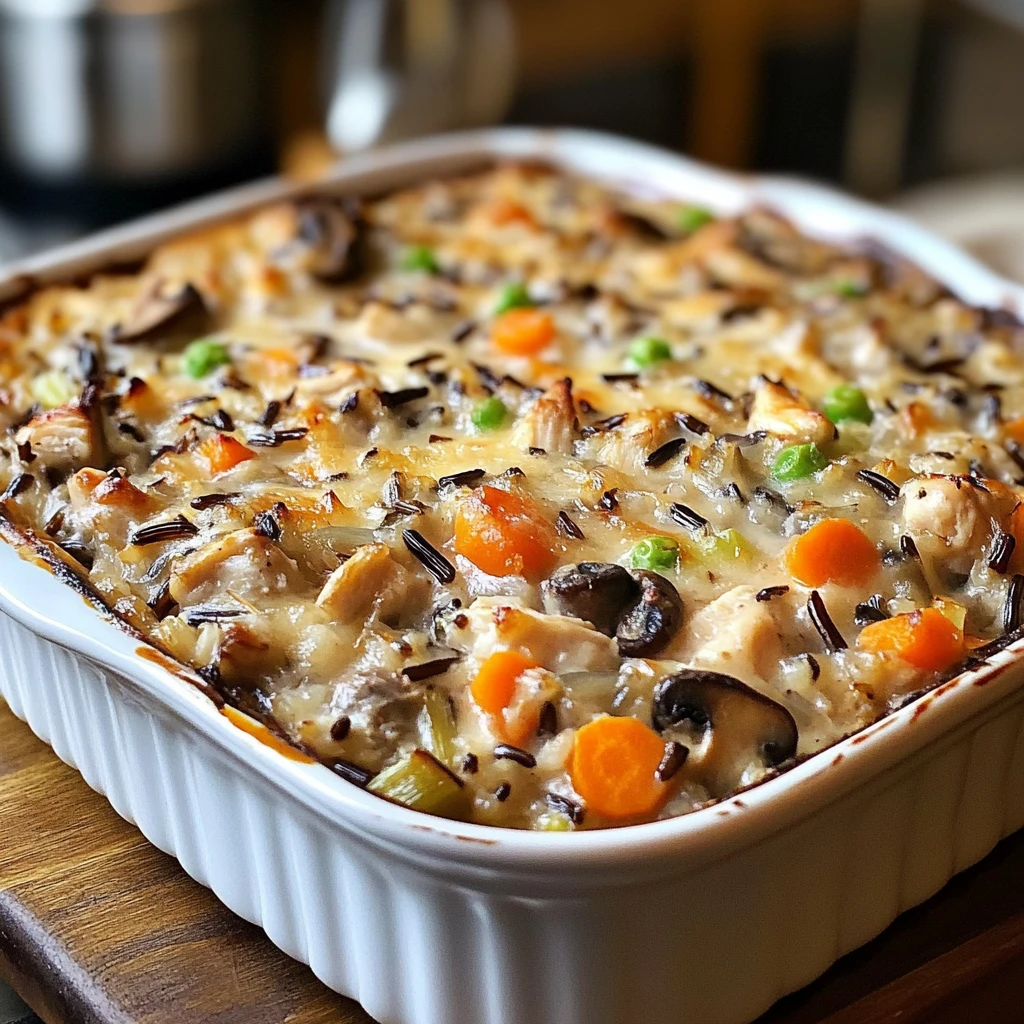 Ultimate Chicken Wild Rice Casserole 30 Minutes Delicious