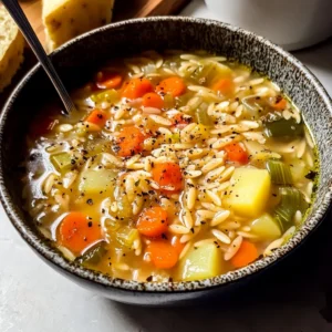 Vegetable Orzo Soup 30 Minutes Easy Delicious