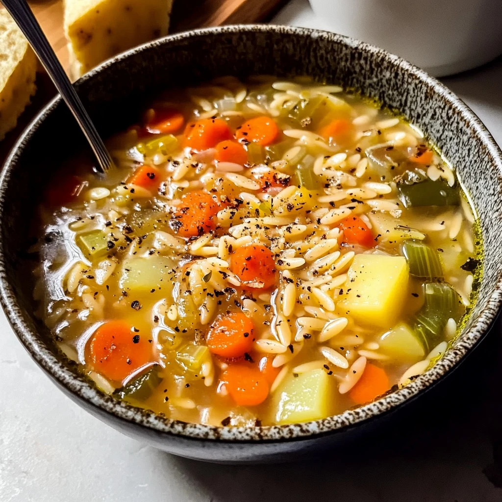 Vegetable Orzo Soup 30 Minutes Easy Delicious